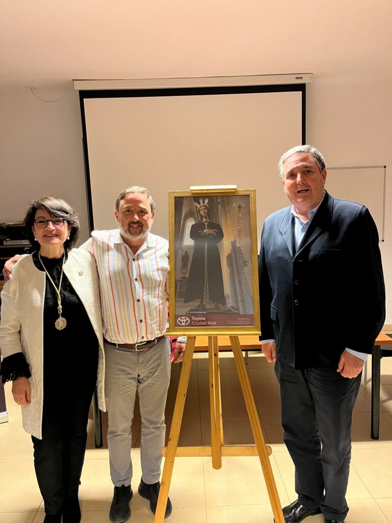 Ciudad Real: La Hermandad Ecce Homo-Pilatos presenta su cartel de Semana Santa 2025