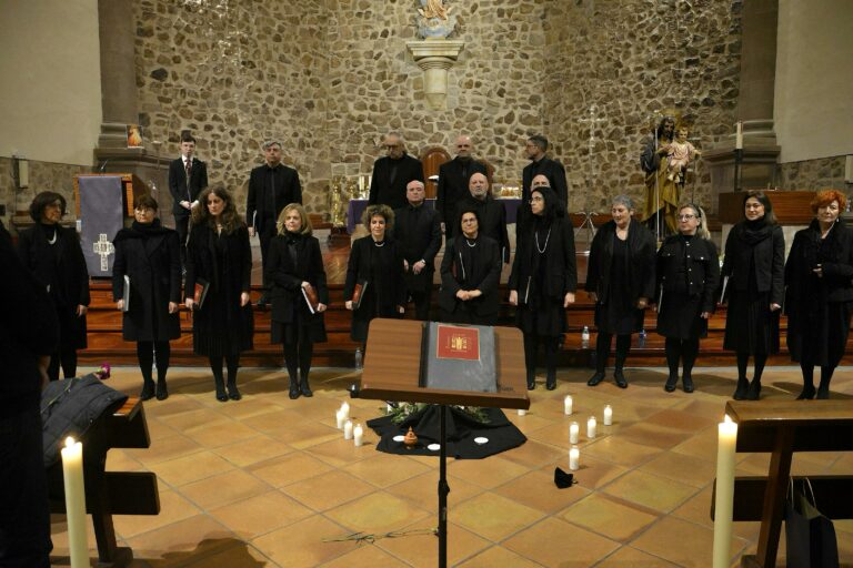 Puertollano: Celebrado con éxito el Concierto Sacro «Modé Aní» de la Coral Polifónica Orden de Calatrava de Almagro