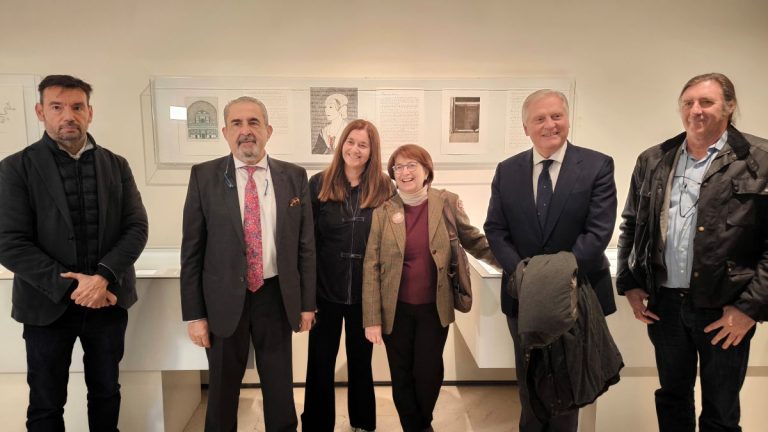 Elena Poblete lleva al Museo de la Merced los originales del libro de artista “Ilustrando a la mujer renacentista desde el contexto y la obra de Ghirlandaio”