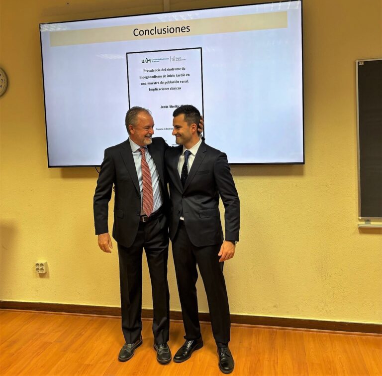 El doctor Jesús Monllor, de la Gerencia de Alcázar de San Juan, abre nuevas vías para el diagnóstico del síndrome de hipogonadismo de inicio tardío