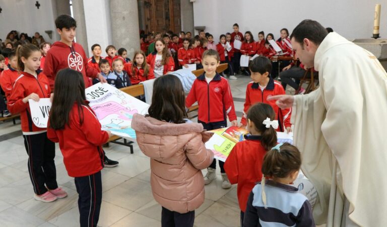 El Colegio San José de Puertollano celebra el día de su patrón con actividades para toda la comunidad educativa