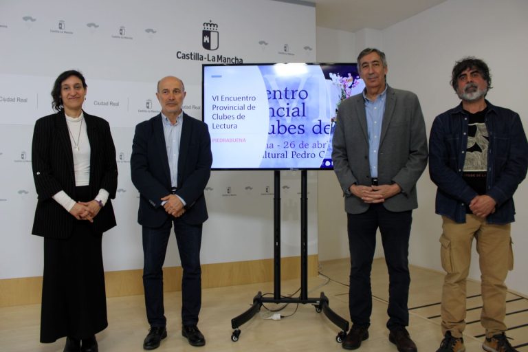 El VI Encuentro Provincial de Clubes de Lectura organizado por el Gobierno regional se celebrará el 26 de abril en Piedrabuena