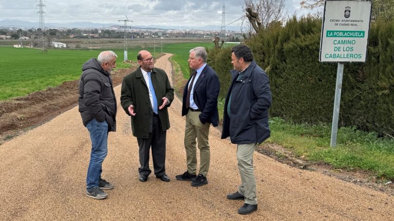 El Ayuntamiento de Ciudad Real acomete mejoras en más de 2 kilómetros de caminos de La Poblachuela
