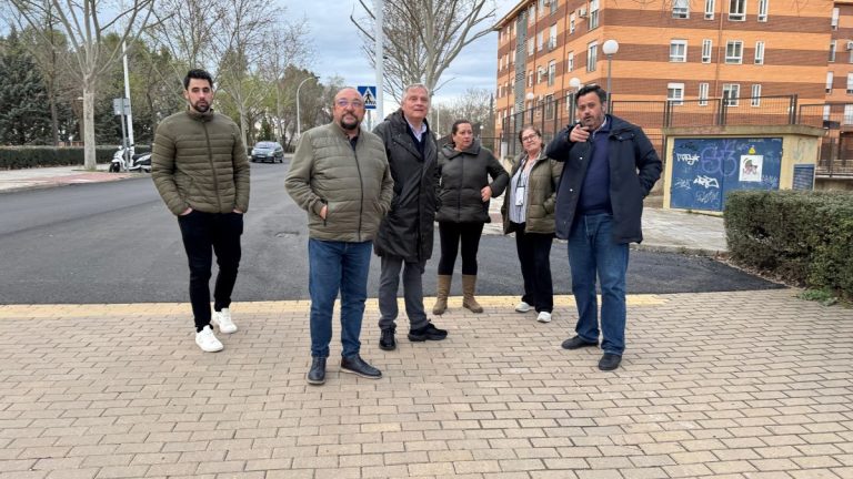 Ciudad Real: Cañizares visita las obras acometidas en Nuevo Parque