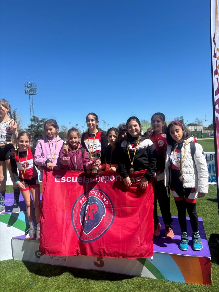 Tercer puesto provincial para las pequeñas atletas de Puertollano