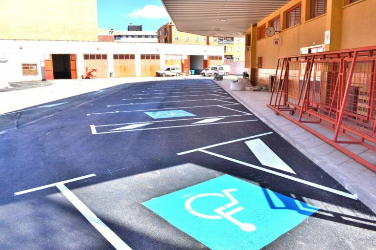 Puertollano: Finalizan las obras del nuevo aparcamiento disuasorio en la Estación de Autobuses