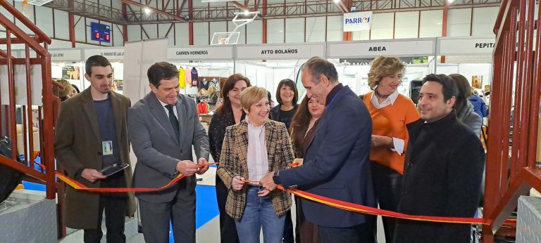 Valverde y González inauguran la XI Feria del Stock de Bolaños de Calatrava