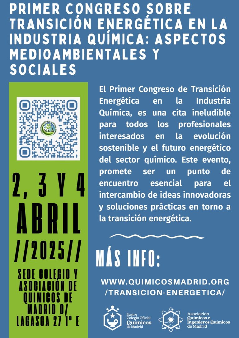 Puertollano será destino en abril de expertos e investigadores del I Congreso de Transición Energética en la Industria Química Puertollano será destino en abril de expertos e investigadores del I Congreso de Transición Energética en la Industria Química