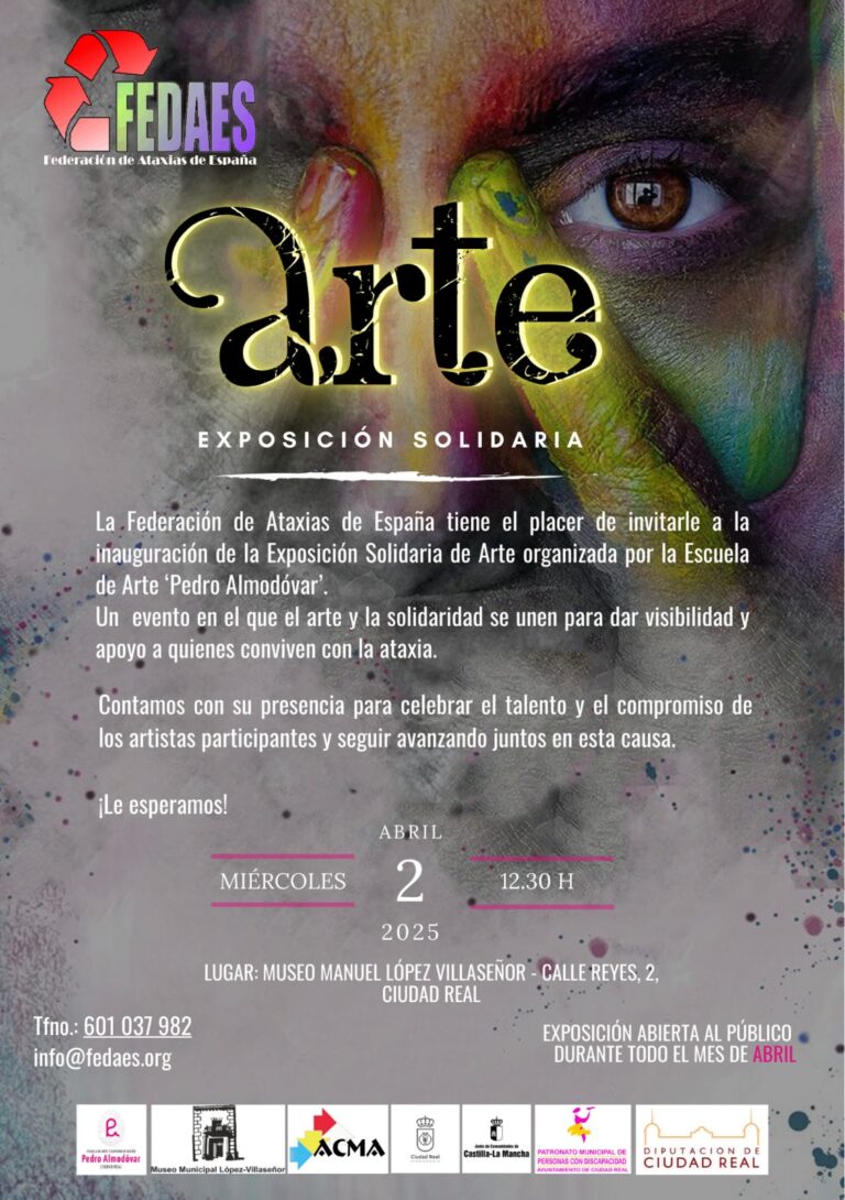 El López-Villaseñor acogerá la Exposición Solidaria de Arte a favor de la Ataxia
