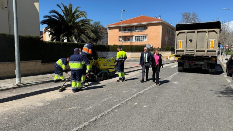 Ciudad Real: Prosiguen las obras de renovación de la red de agua en la calle José María de la Fuente