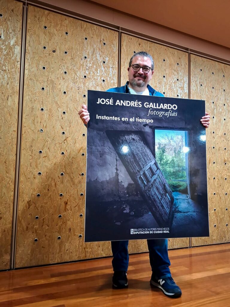 ‘Instantes en el tiempo’, de José Andrés Gallardo, se presentará el próximo martes en Alcázar de San Juan