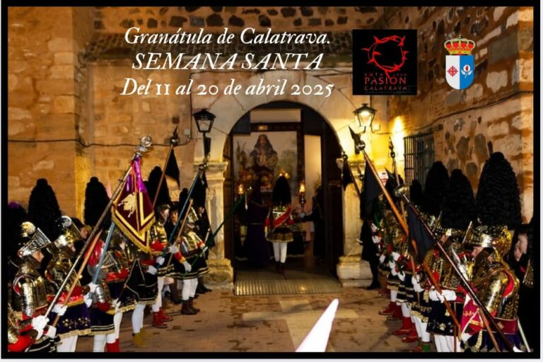 Granátula de Calatrava vive un emotivo acto de presentación del cartel de su Semana Santa 2025