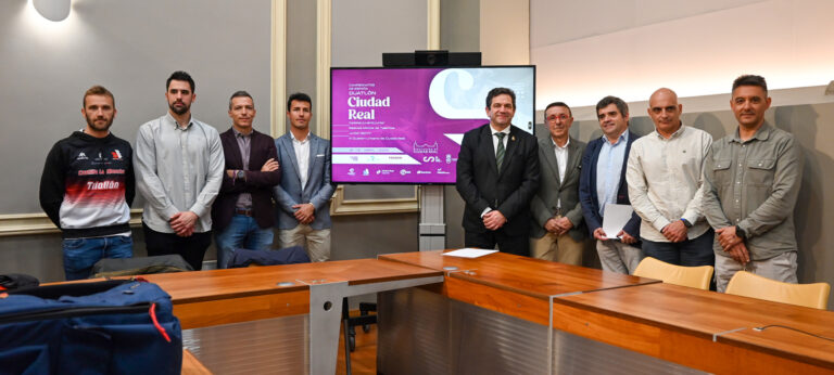 La Diputación de Ciudad Real reafirma su apoyo al deporte en la presentación del Campeonato de España de Duatlón