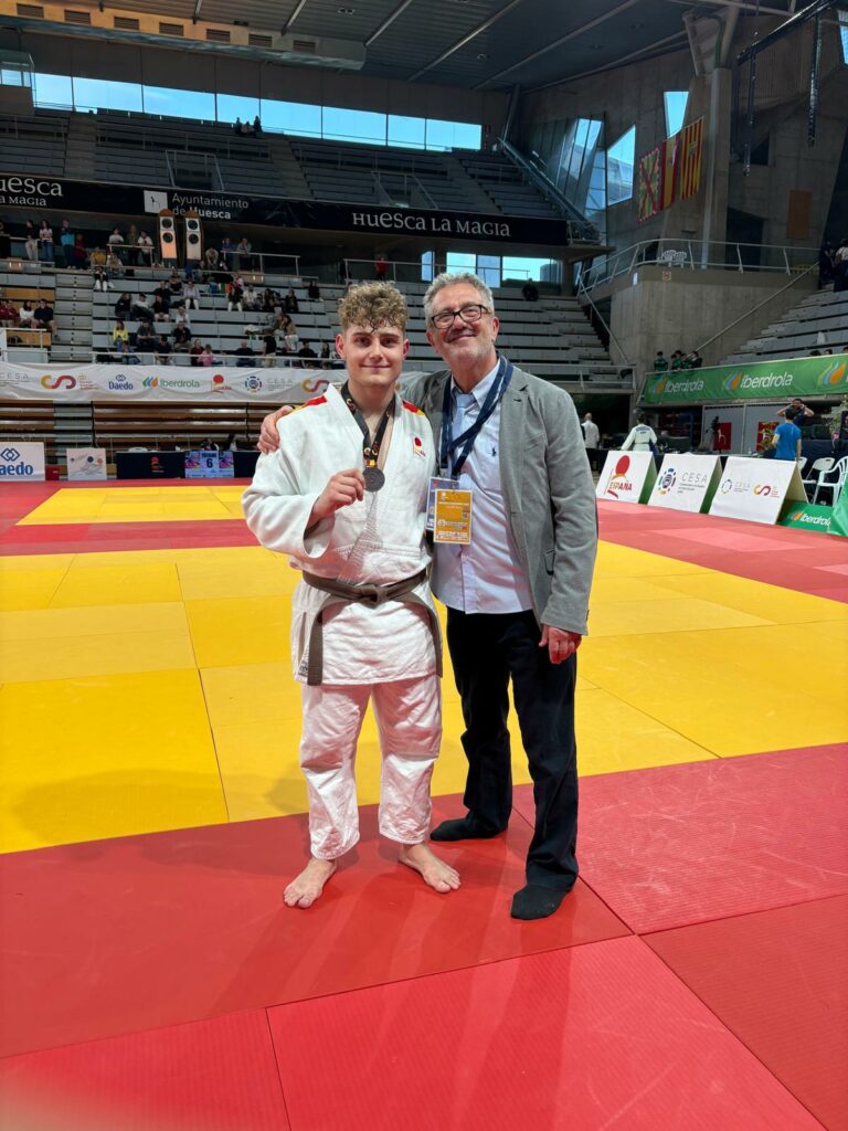 Pablo Fernández, del club Ortega Judo de Ciudad Real, subcampeón en el Campeonato de España Infantil y Cadete