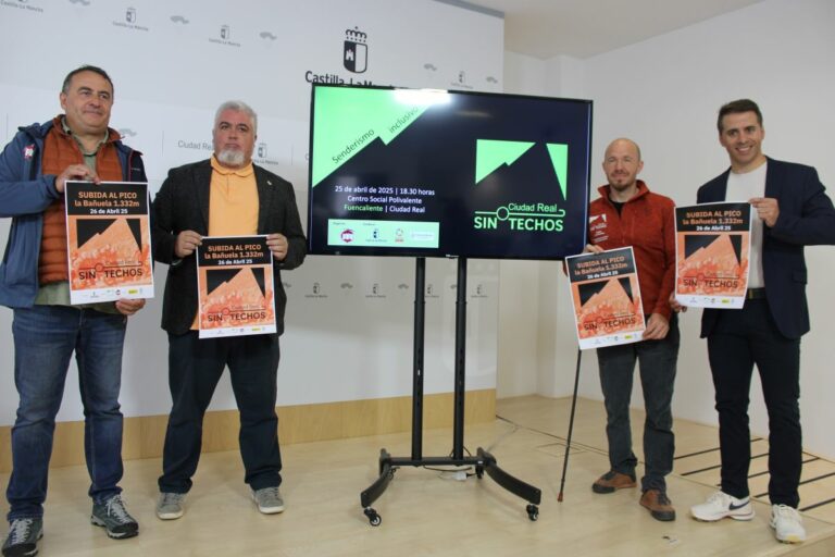 El Gobierno regional colabora con el proyecto ‘Castilla-La Mancha sin techos’ para acercar el montañismo a las personas con discapacidad