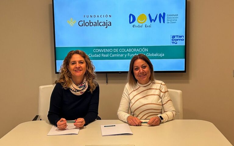 La Fundación Globalcaja y Down Ciudad Real Caminar renuevan su colaboración para promover la inclusión y el bienestar de este colectivo