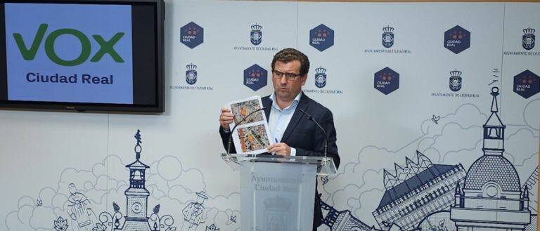 Vox Ciudad Real denuncia «parálisis institucional» y exige un plan económico y urbanístico de carácter urgente