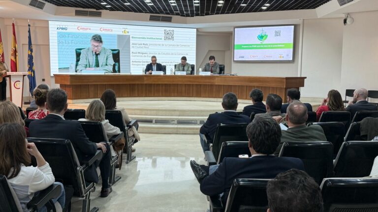 Ciudad Real impulsa la sostenibilidad empresarial con una jornada organizada por la Cámara de Comercio de España, de Ciudad Real y la Fundación ICO