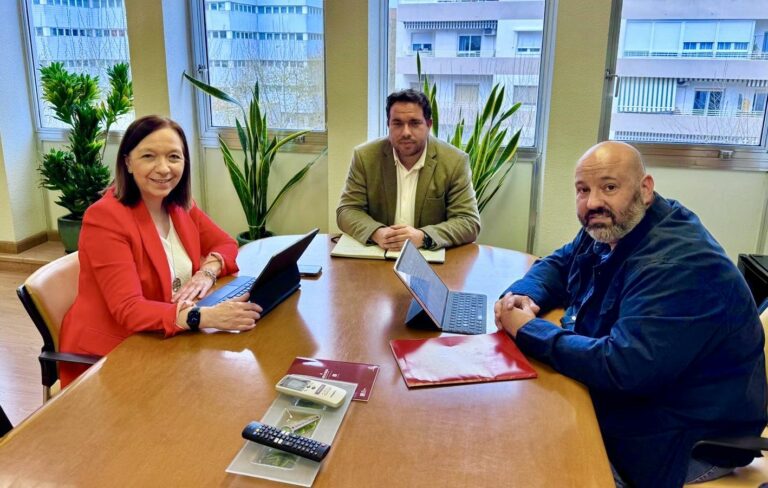 Rosa Melchor se reúne con el director general de Infraestructuras del Agua de CLM para avanzar sobre la nueva depuradora de agua conjunta de Alcázar de San Juan y Campo de Criptana