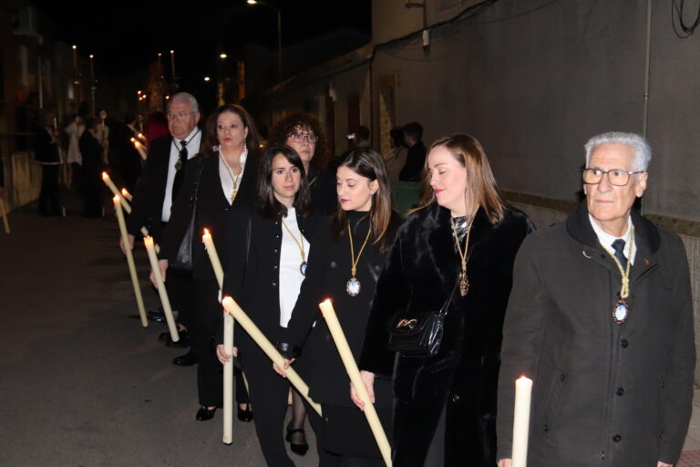 El Vía Crucis de la Junta General de Cofradías de Puertollano, cargado de momentos para la historia 