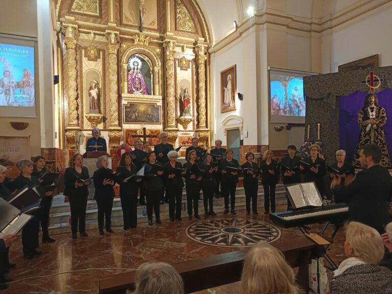 La Coral Polifónica Puertollano abre la Semana Santa musical con un gran concierto en la Virgen de Gracia