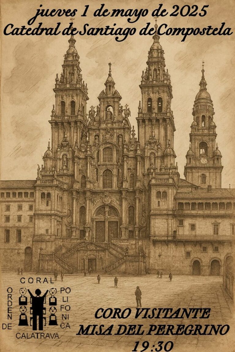 La Coral Polifónica «Orden de Calatrava» de Almagro realizará una serie de conciertos en Galicia
