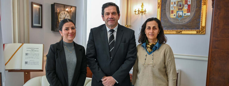 El presidente de la Diputación anima a la asociación Jeyma a presentar proyectos de cooperación internacional