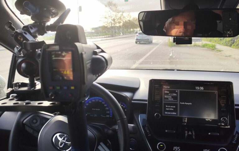 La Policía Local pilla a un conductor a 85 Km/h en la avenida Calvo Sotelo