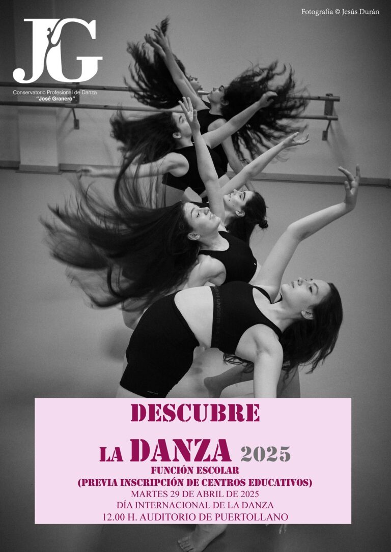 Puertollano: El alumnado del Conservatorio descubrirá la danza a los escolares de primaria
