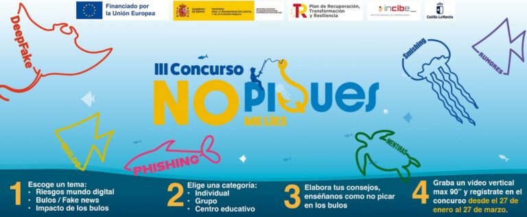 Fallados los vídeos ganadores del concurso ‘No me Líes’, promovido por el Gobierno regional, para luchar contra los riesgos del mundo digital, la desinformación, bulos y ‘fake news’