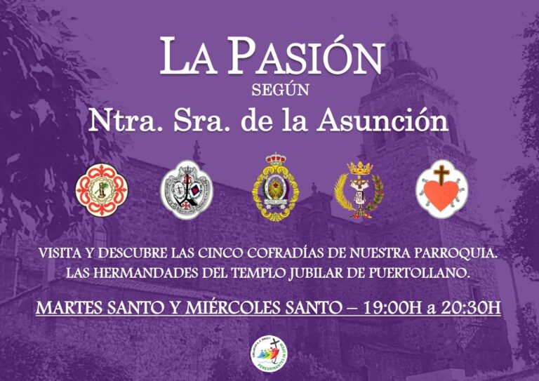 Puertollano: La Parroquia de la Asunción abre las puertas a la imaginería de Semana Santa de cinco cofradías