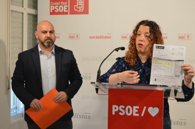 El PSOE acusa a Cañizares de subir el precio del agua y de “mentir” sobre el canon