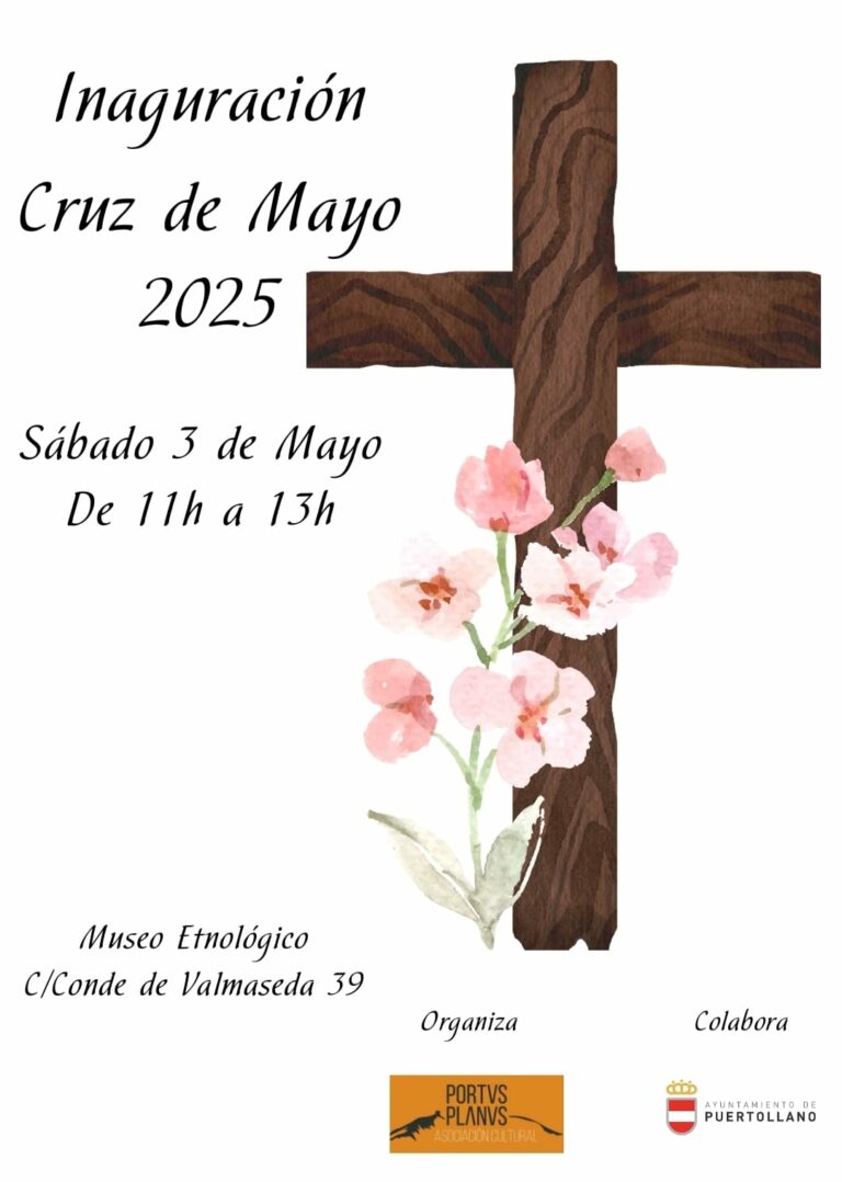 La Asociación Cultural Portus Planus inaugurará este sábado su Cruz de Mayo en el Museo Etnológico de Puertollano