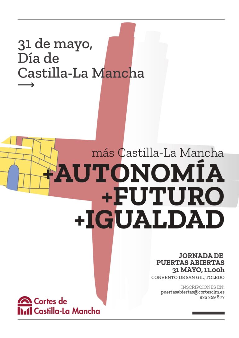 Las Cortes regionales celebran el 31 de Mayo con iluminación del Convento de San Gil, ‘puertas abiertas’ y una campaña que valora el refuerzo de la autonomía