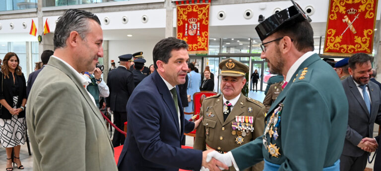 Valverde recuerda la vocación de servicio y el compromiso de la Guardia Civil con la seguridad en la provincia en el 181 aniversario de la creación del Cuerpo