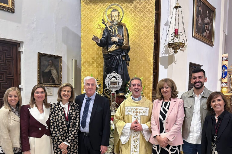 Con la procesión de reliquias, Almodóvar del Campo culminó anoche los actos en honor a san Juan de Ávila