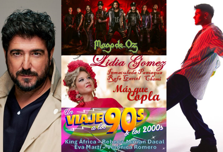 Antonio Orozco, Abraham Mateo, Mägo de Oz y Un viaje a los 90, en las Fiestas del Vino de Valdepeñas