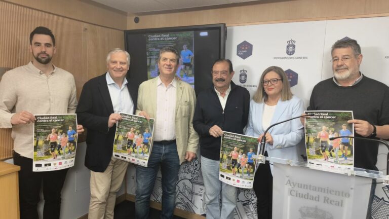La AECC celebrará el 1 de junio en Ciudad Real su cuarta carrera contra el cáncer