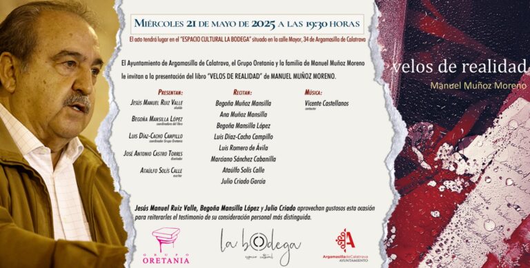 Las novedades del Grupo Oretania estarán presentes en las ferias del libro de Argamasilla de Calatrava y de Calzada de Calatrava