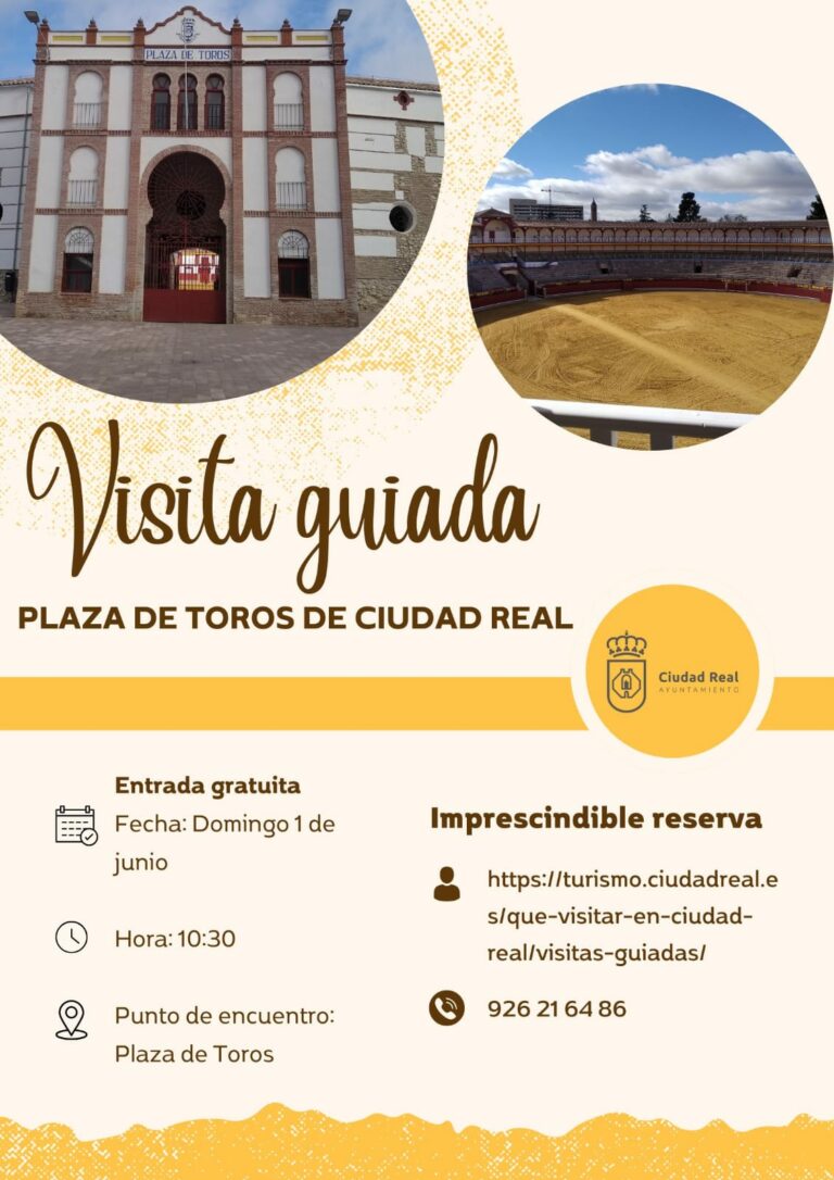 El Ayuntamiento de Ciudad Real organiza visitas guiadas a la Plaza de Toros