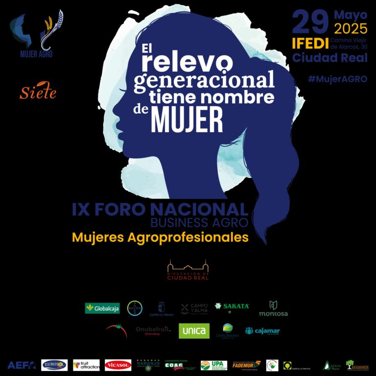 El IX Foro Nacional MujerAGRO le pone nombre de mujer al relevo generacional en el sector agroalimentario