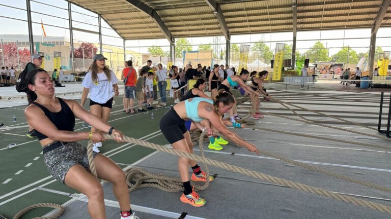 Ciudad Real: El I Hyrox Trial de Castilla-La Mancha llena el Polideportivo Juan Carlos I
