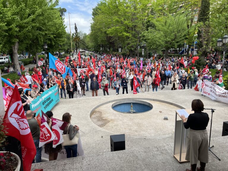 Puertollano celebra el Primero de Mayo plantándose ante la ola reaccionaria que amenaza a Europa