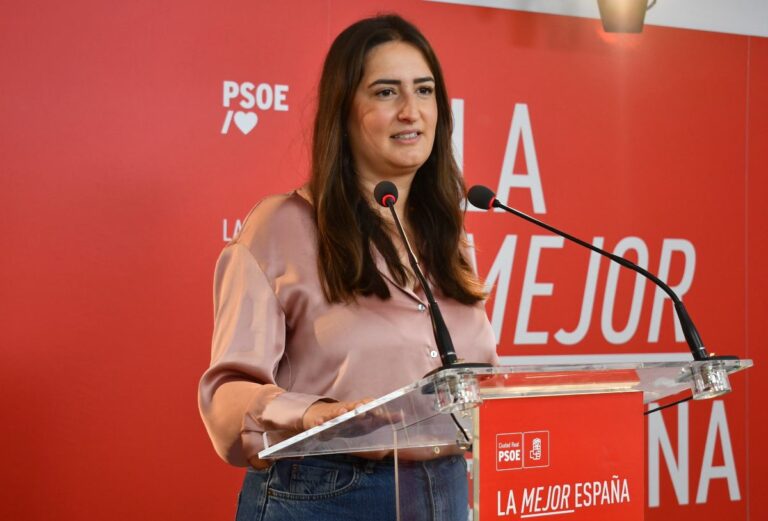 Cristina López Zamora: “PP y Vox votan cada semana en Madrid contra los intereses de la provincia de Ciudad Real”