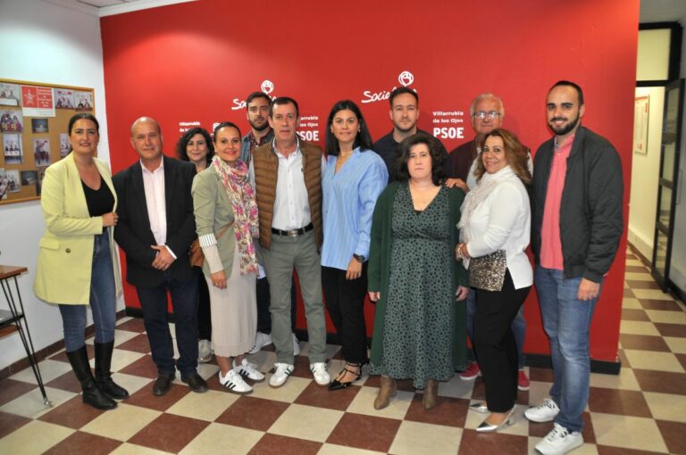 Luis Amancio Párraga liderará el PSOE de Villarrubia de los Ojos al revalidar su Secretaría General