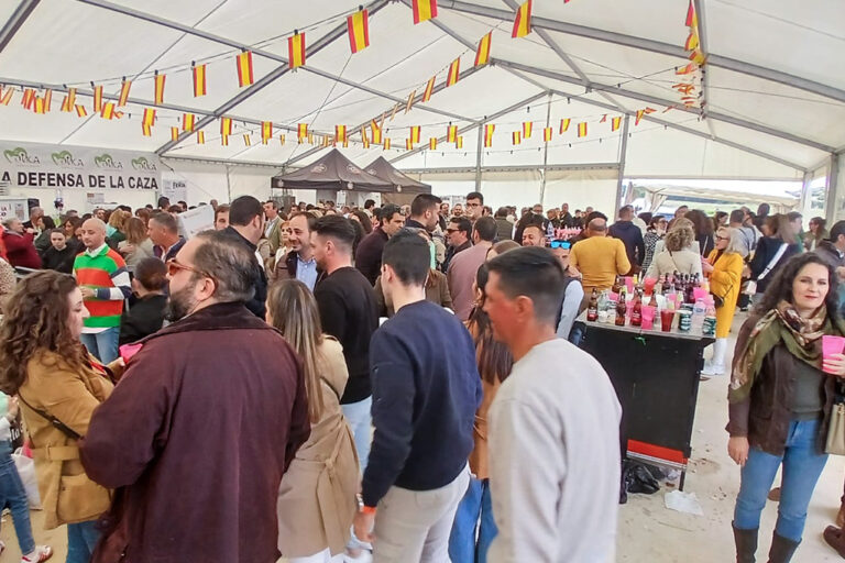 Pablo Toledano certifica el éxito que para Brazatortas supone apostar por la Feria de la Caza al cierre de su segunda edición