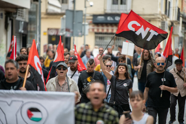 CNT sale a la calle el 1º de Mayo en Ciudad Real para reclamar “un empleo que no nos robe la vida”