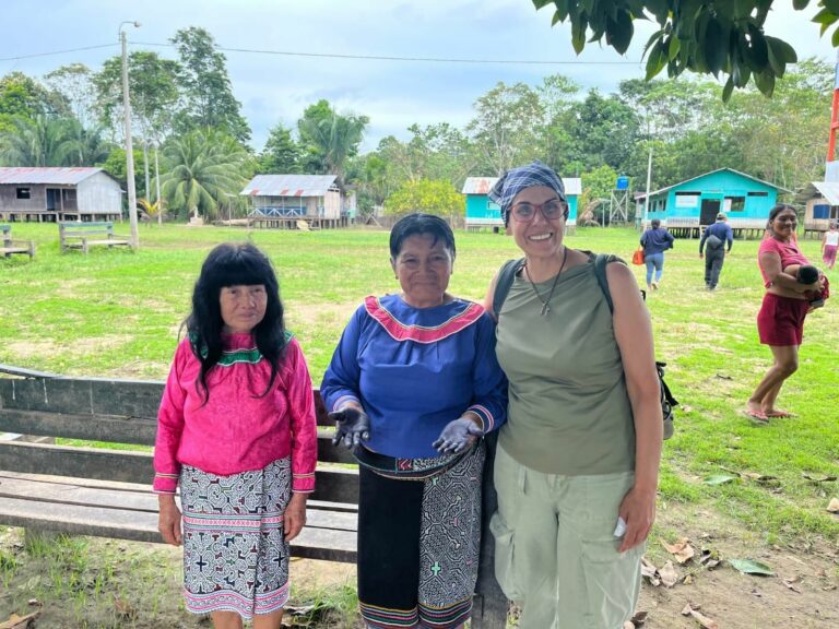 Eva Masías participa en un proyecto que instalará una planta potabilizadora en la Amazonía peruana