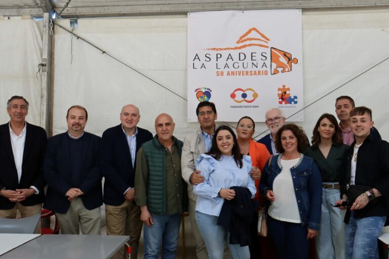 El Gobierno regional apoya las actividades conmemorativas del 50 Aniversario de la Asociación Aspades-La Laguna