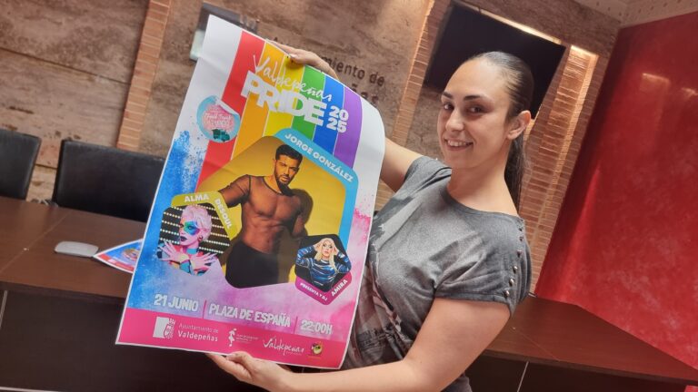 El artista Jorge González encabeza el cartel del Pride de Valdepeñas, para el 21 de junio